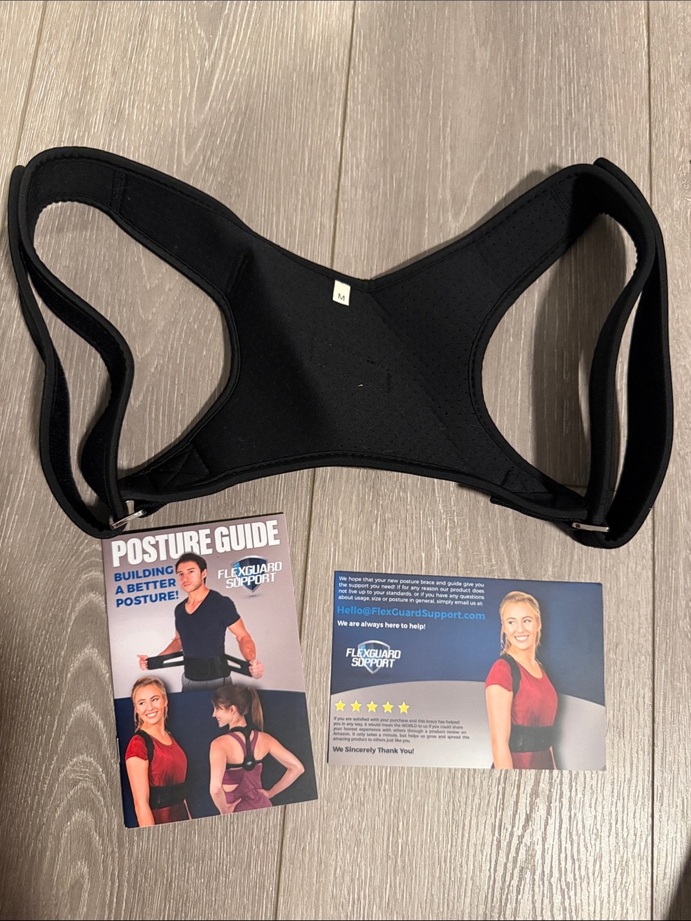 FlexGuard Support Posture Corrector - Black